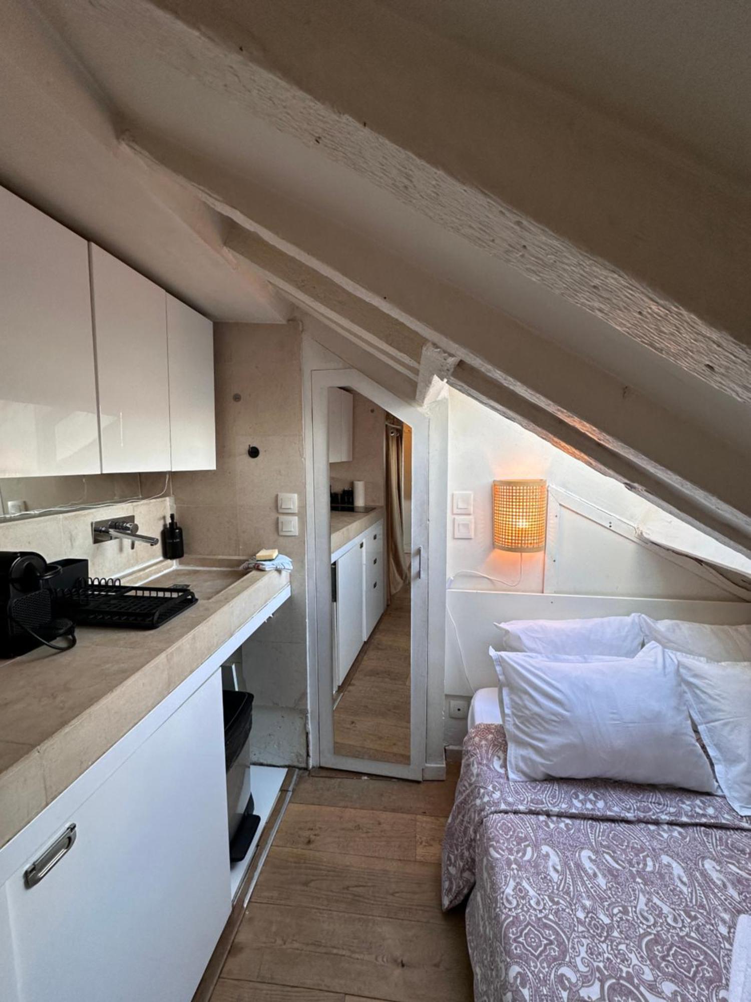 Marais Rooftop Studio - Metro Filles Du Calvaire Apartment Paris Exterior photo