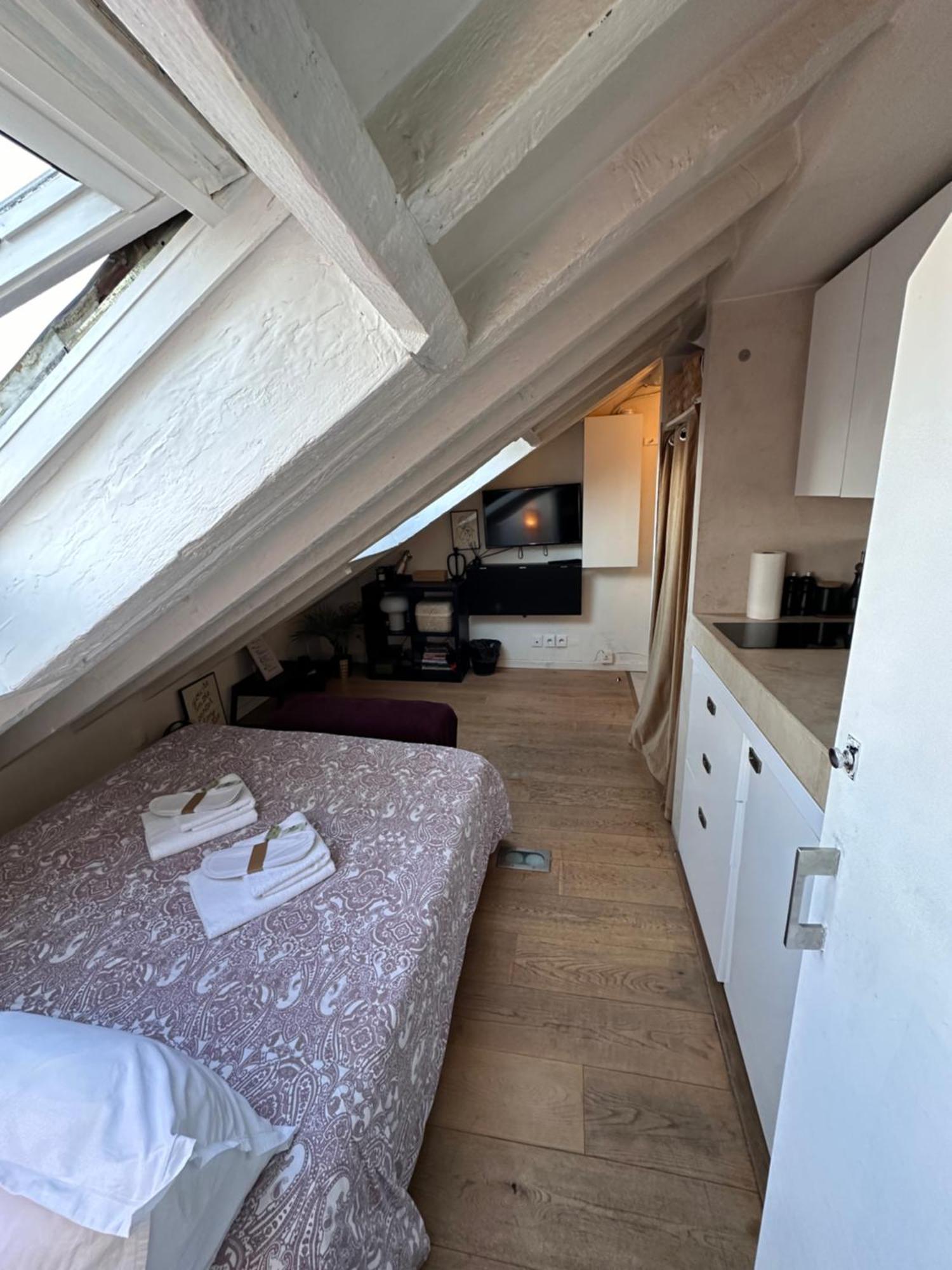 Marais Rooftop Studio - Metro Filles Du Calvaire Apartment Paris Exterior photo