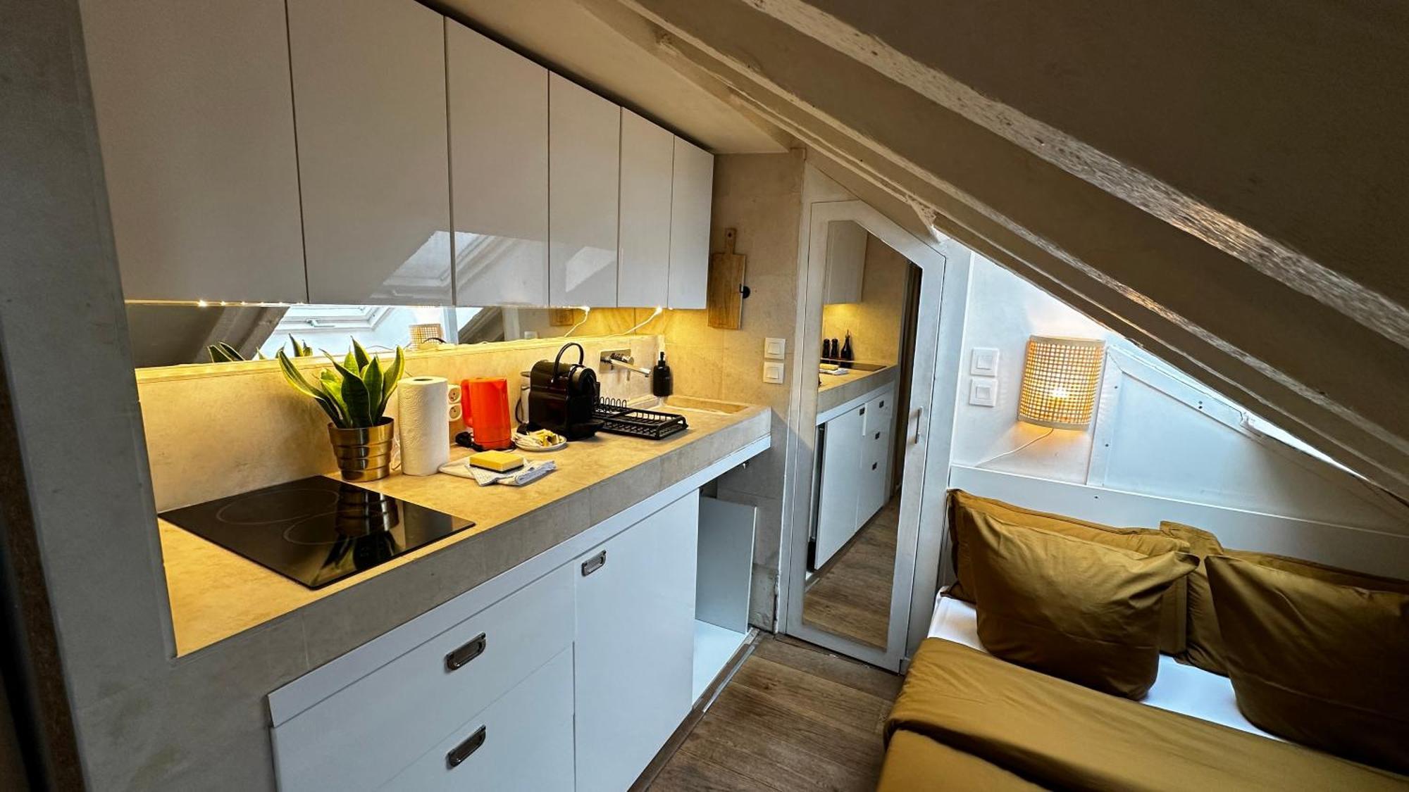 Marais Rooftop Studio - Metro Filles Du Calvaire Apartment Paris Exterior photo